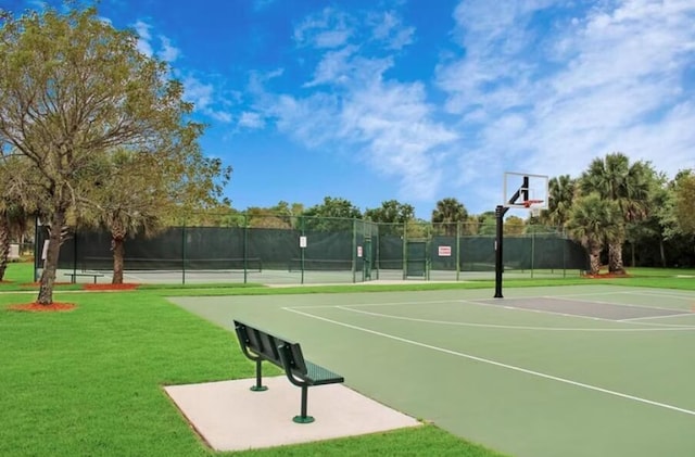 8940 New Hope Ct, West Palm Beach, FL 33411 - view of sport court featuring a tennis court and community basketball court