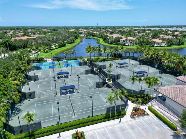 8784 Lewis River Rd, Delray Beach, FL 33446 - aerial perspective of suburban area featuring a large body of water