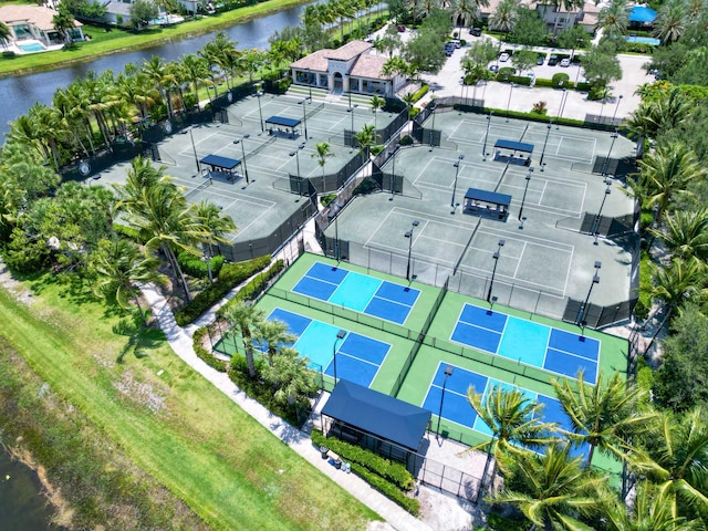 8784 Lewis River Rd, Delray Beach, FL 33446 - aerial view of residential area featuring a nearby body of water
