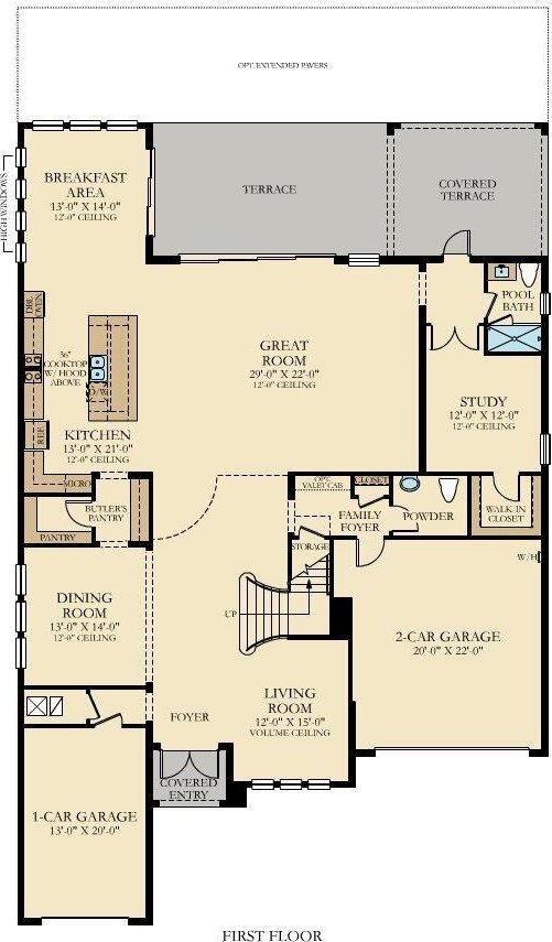 8660 W Parkland Bay Trl, Parkland, FL 33076 - property floor plan