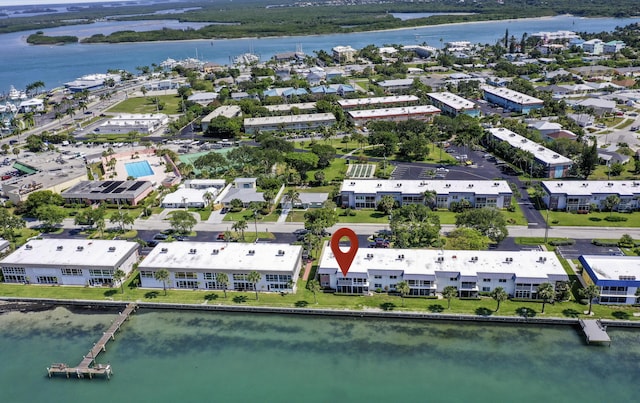 1177 Bayshore Dr Unit 207, Fort Pierce, FL 34949 - drone / aerial view of a nearby body of water
