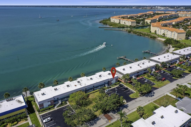 1177 Bayshore Dr Unit 207, Fort Pierce, FL 34949 - aerial view of a large body of water