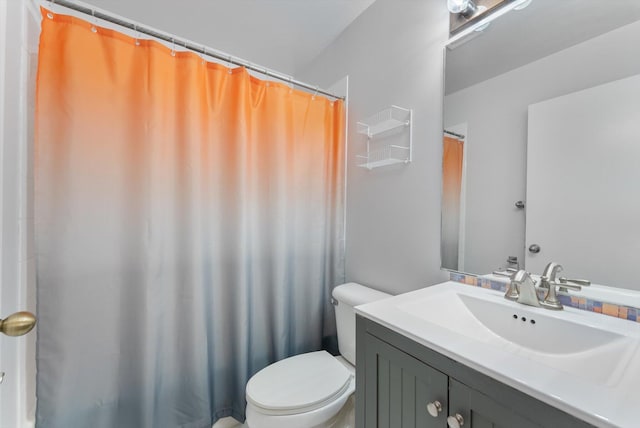 7930 Nolting Ct, Lake Worth, FL 33467 - bathroom with vanity, toilet, and a shower with shower curtain