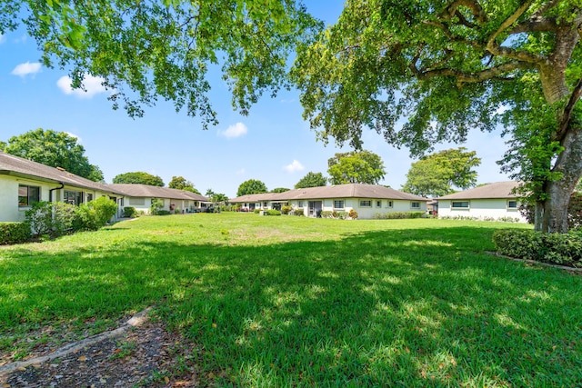 4731 Storkwood Ln Unit A, Boynton Beach, FL 33436 - view of grassy yard