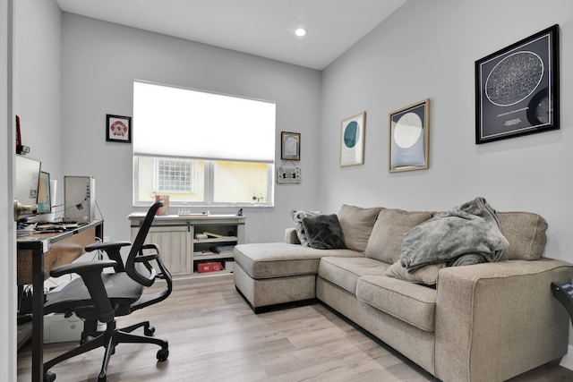 14841 Strand Ln (), Unit Delray Beach, FL 33446 - office featuring light wood-style floors and recessed lighting