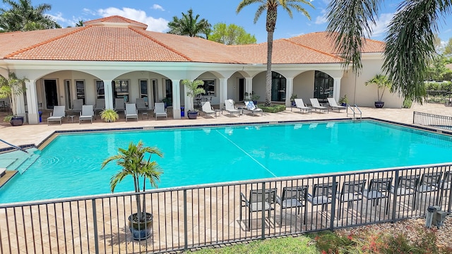 14841 Strand Ln (), Unit Delray Beach, FL 33446 - community pool featuring a patio area
