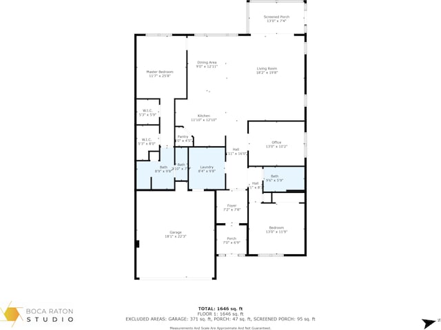 14841 Strand Ln (), Unit Delray Beach, FL 33446 - room layout
