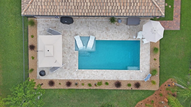4884 SW Gossamer Cir, Palm City, FL 34990 - bird's eye view