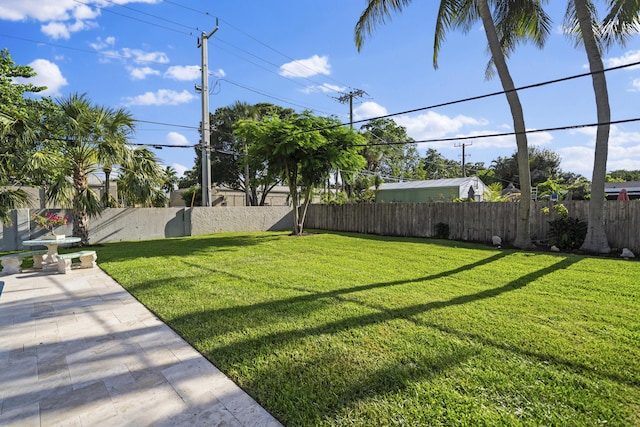 1318 NW 4th St, Boca Raton, FL 33486 - fenced backyard featuring a patio