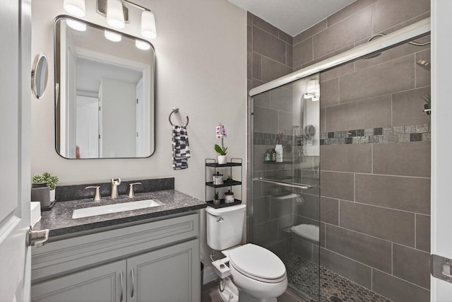 11620 Sally Ann Dr, Palm Beach Gardens, FL 33412 - full bath featuring toilet, vanity, and a tile shower