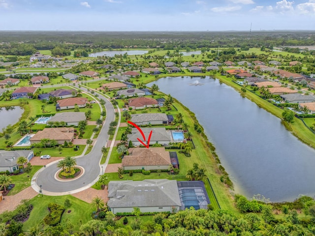 11620 Sally Ann Dr, Palm Beach Gardens, FL 33412 - aerial perspective of suburban area with a nearby body of water