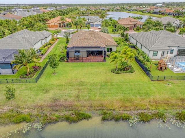 11620 Sally Ann Dr, Palm Beach Gardens, FL 33412 - aerial view of residential area with a large body of water