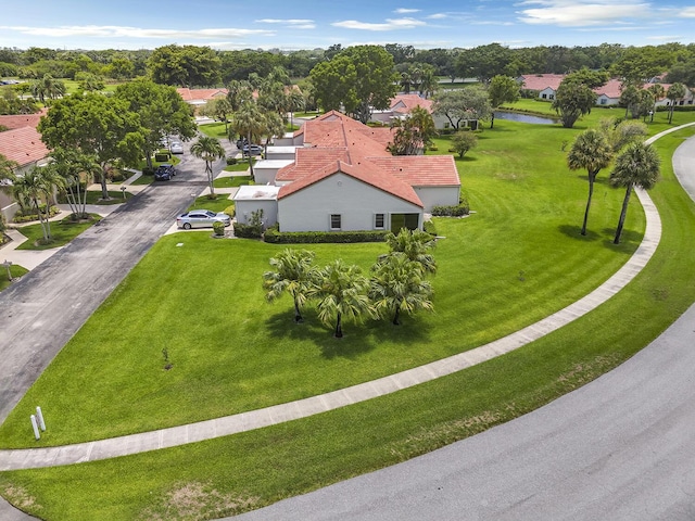 5830 Parkwalk Cir W, Boynton Beach, FL 33472 - aerial view of residential area with a large body of water