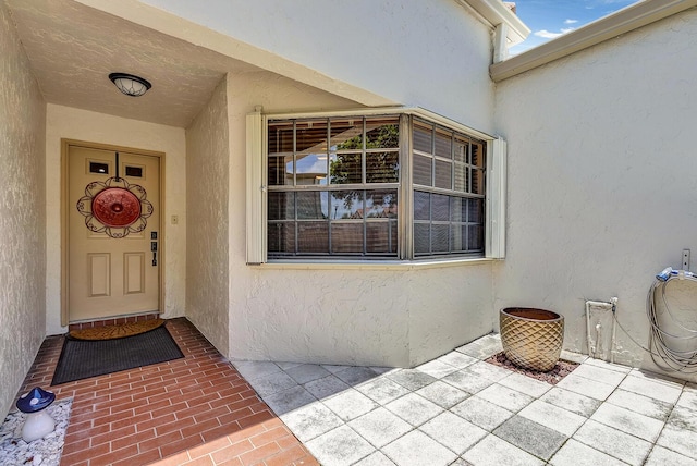 5830 Parkwalk Cir W, Boynton Beach, FL 33472 - entrance to property featuring stucco siding