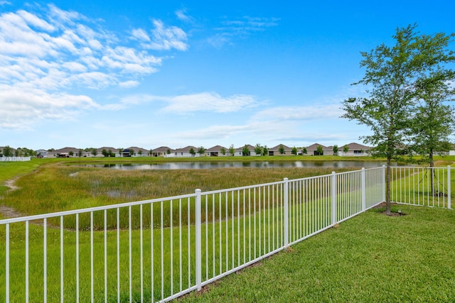 5309 Vespera St, Fort Pierce, FL 34951 - view of yard with a residential view and a water view