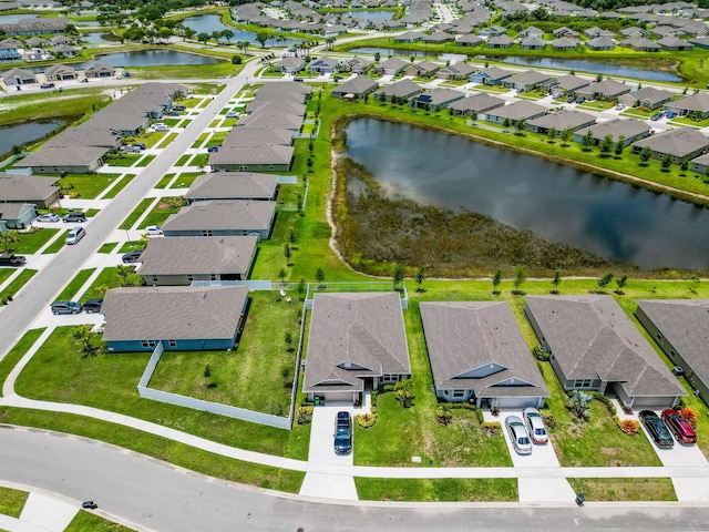 5309 Vespera St, Fort Pierce, FL 34951 - aerial perspective of suburban area with a large body of water