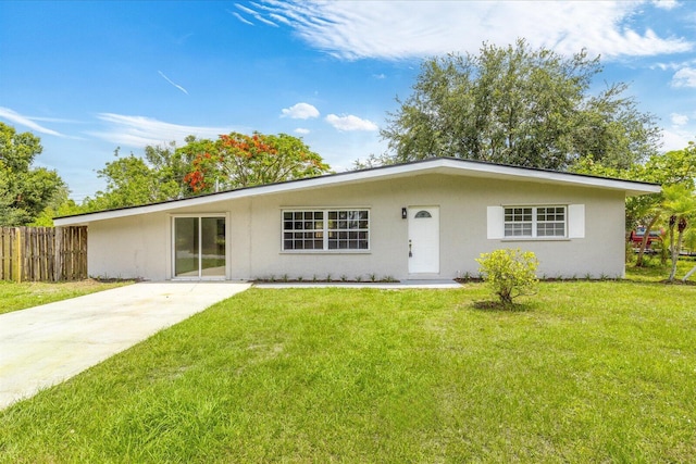 7802 Miramar Ave, Fort Pierce, FL 34951 - view of front facade with stucco siding