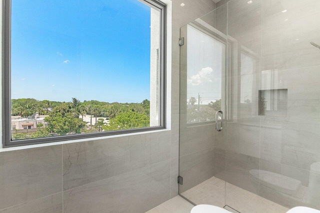 246 NE 6th Ave Unit Ph1, Delray Beach, FL 33483 - bathroom with toilet and a shower stall