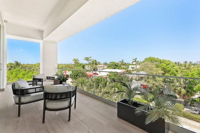 246 NE 6th Ave Unit Ph1, Delray Beach, FL 33483 - balcony with outdoor lounge area
