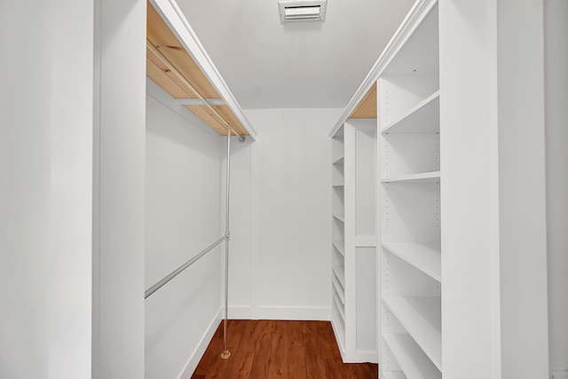2934 SW 22nd Cir Unit 12A, Delray Beach, FL 33445 - walk in closet with dark wood-type flooring