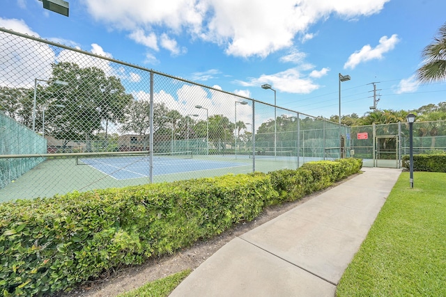 2934 SW 22nd Cir Unit 12A, Delray Beach, FL 33445 - view of tennis court