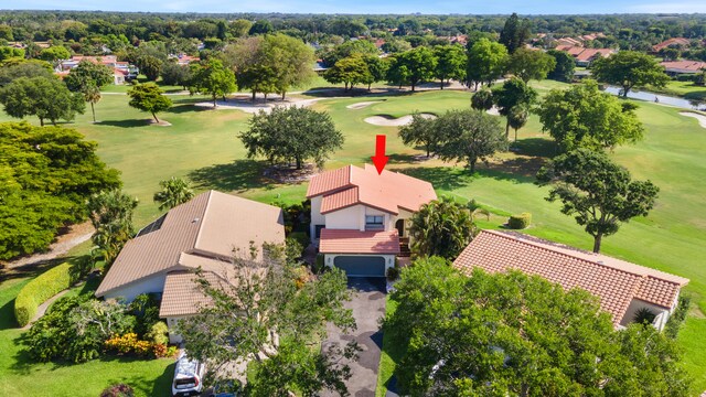 5625 Lakeview Mews Ct, Boynton Beach, FL 33437 - drone / aerial view of a golf club