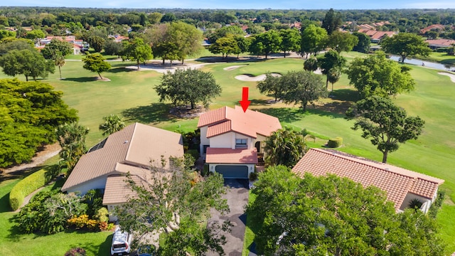 5625 Lakeview Mews Ct, Boynton Beach, FL 33437 - bird's eye view of a golf course