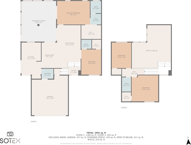 5625 Lakeview Mews Ct, Boynton Beach, FL 33437 - floor plan / room layout