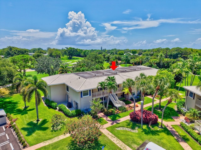 7 Stratford Dr Unit C, Boynton Beach, FL 33436 - view from above of property