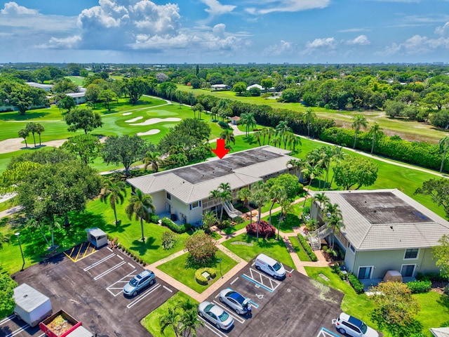 7 Stratford Dr Unit C, Boynton Beach, FL 33436 - aerial view of a golf club and a tree filled landscape