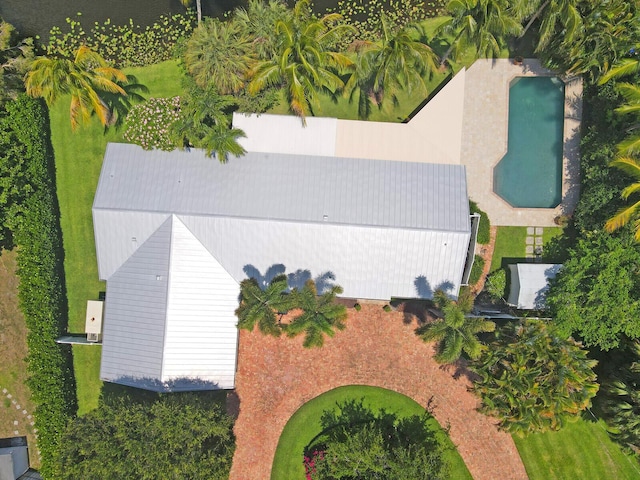 4040 Gem Lake Dr, Glen Ridge, FL 33406 - aerial view of property and surrounding area with a pool area