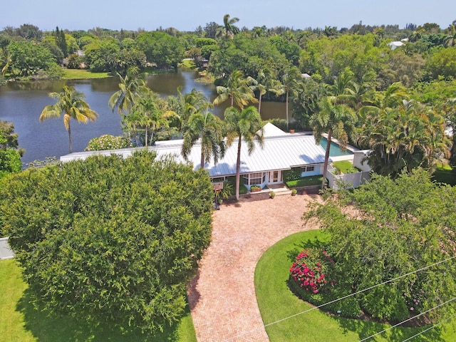 4040 Gem Lake Dr, Glen Ridge, FL 33406 - view of subject property with a large body of water