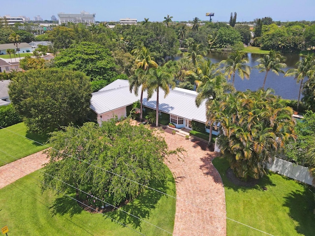 4040 Gem Lake Dr, Glen Ridge, FL 33406 - view of subject property featuring a nearby body of water and a tree filled landscape