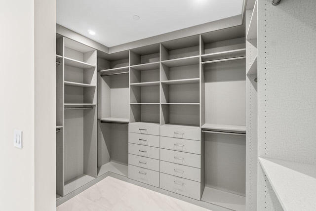 220 SE Mizner Blvd Unit 409, Boca Raton, FL 33432 - spacious closet featuring light marble finish floors