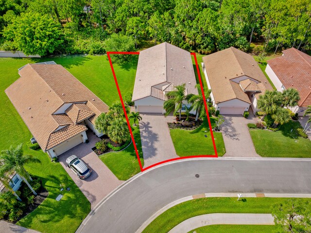 296 NW Toscane Trl, Port Saint Lucie, FL 34986 - view of property location featuring property boundaries highlighted