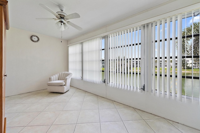 222 Wellington Unit G, West Palm Beach, FL 33417 - unfurnished sunroom featuring a water view