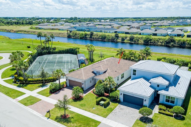 17155 SW Ambrose Way, Port Saint Lucie, FL 34986 - aerial view of residential area with a nearby body of water
