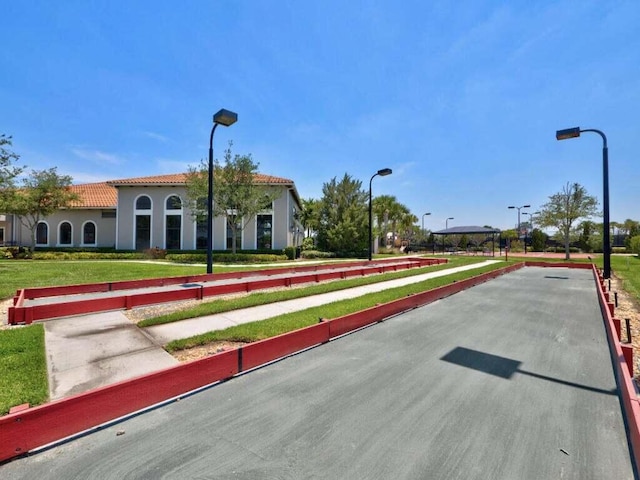 17155 SW Ambrose Way, Port Saint Lucie, FL 34986 - view of community with a bocce ball area