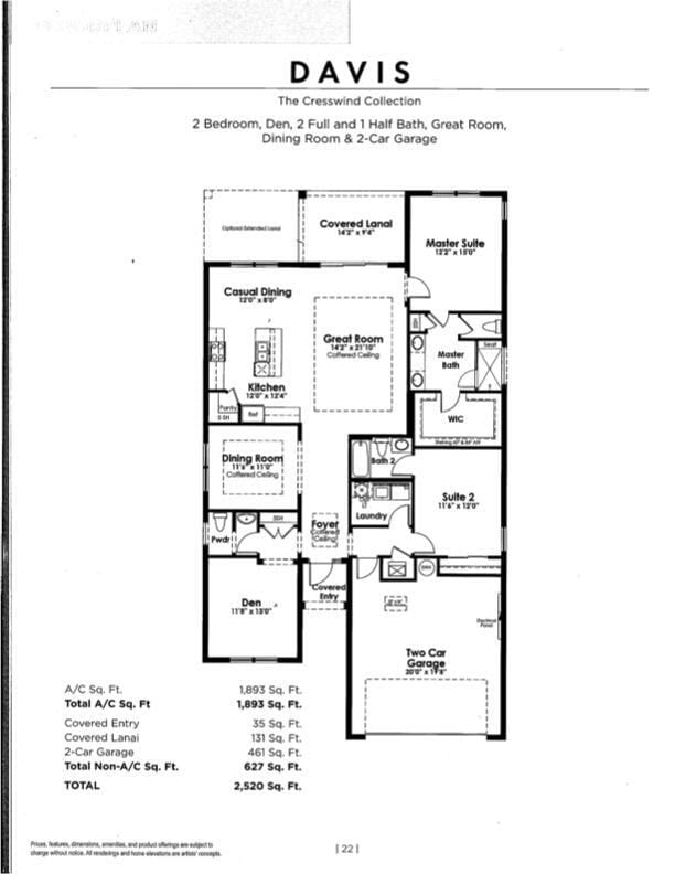17155 SW Ambrose Way, Port Saint Lucie, FL 34986 - property floor plan