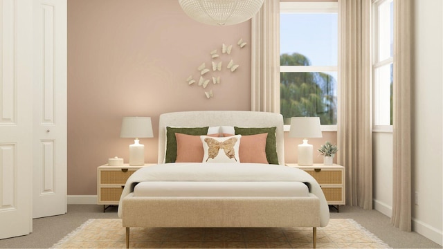 1752 Wandering Willow Way, Loxahatchee, FL 33470 - carpeted bedroom featuring baseboards