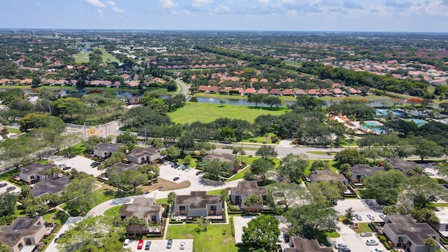 6644 66th Way, West Palm Beach, FL 33409 - aerial view of property and surrounding area featuring nearby suburban area and a nearby body of water