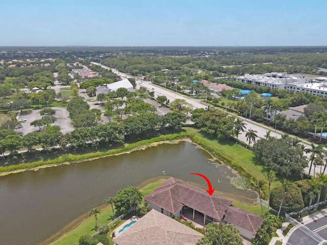 6468 Polo Pointe Way, Delray Beach, FL 33484 - drone / aerial view of a large body of water