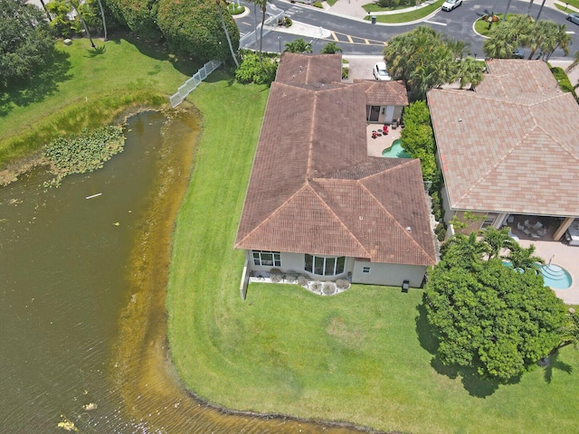 6468 Polo Pointe Way, Delray Beach, FL 33484 - view from above of property with a nearby body of water