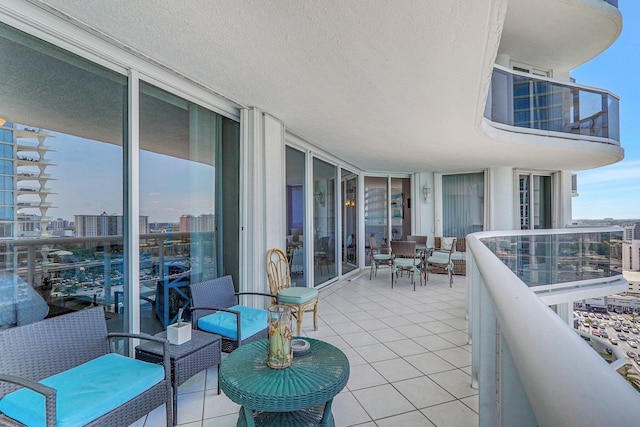 16711 Collins Ave Unit 1906, Sunny Isles Beach, FL 33160 - balcony featuring a view of city