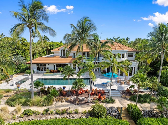 6460 SE Harbor Cir, Stuart, FL 34996 - outdoor pool with a patio