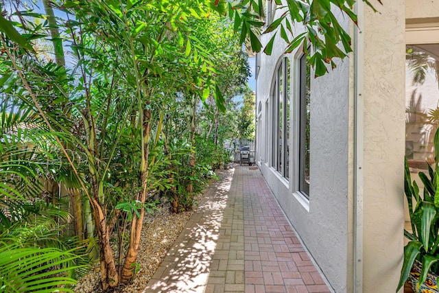 3628 S Ocean Blvd, Highland Beach, FL 33487 - view of property exterior featuring stucco siding