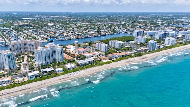 3628 S Ocean Blvd, Highland Beach, FL 33487 - view of urban area featuring expansive coastline