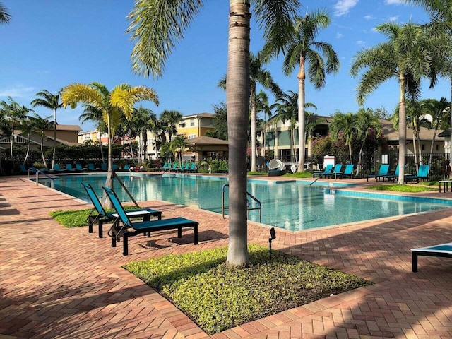 855 Marina Del Ray Ln Unit 2, West Palm Beach, FL 33401 - community pool with a patio area