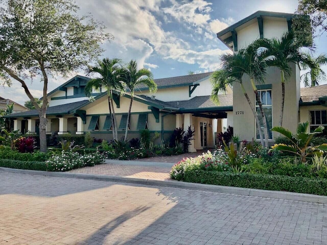 855 Marina Del Ray Ln Unit 2, West Palm Beach, FL 33401 - view of front of house featuring stucco siding