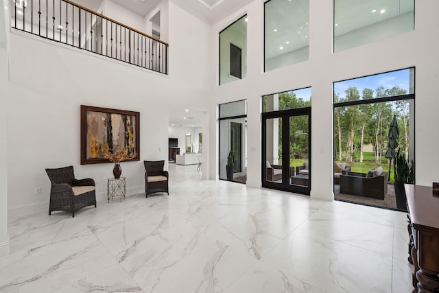 7887 150th Ct N, Palm Beach Gardens, FL 33418 - common area featuring a high ceiling
